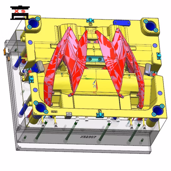 Motorcycle Parts Mould Plastic Injection Fender Mould for Motorcycle Fender Mould