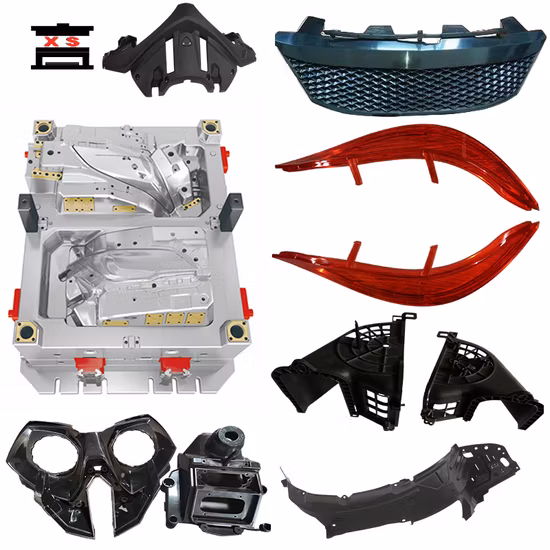 Motorcycle Parts Mould Plastic Injection Fender Mould for Motorcycle Fender Mould